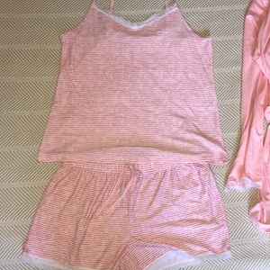 Pajama set with robe